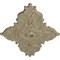Ekena Millwork Melchor Diamond Ceiling Medallion (Canopies up to 4"), 67 1/4"W x 43 3/8"H x 4"ID x 2"P, Gobi Desert CM70X43MLGDF - alternate 4